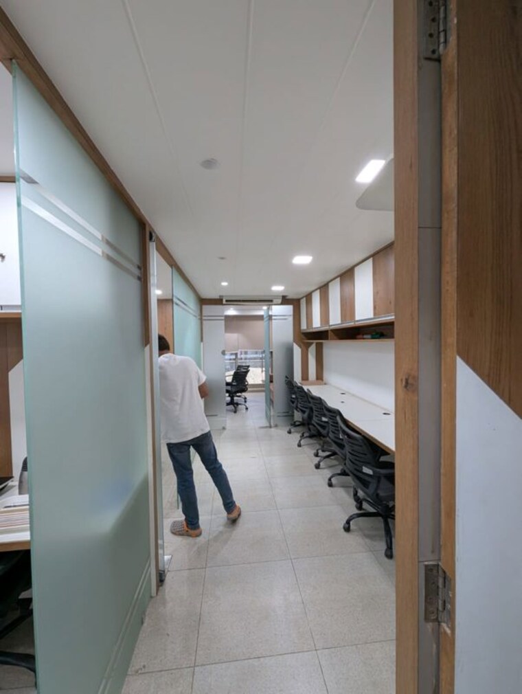 Kitchen, sheladia-one-world-west Commercial Office Space 968 Sq.Ft. In Ambli Ahmedabad 10297558