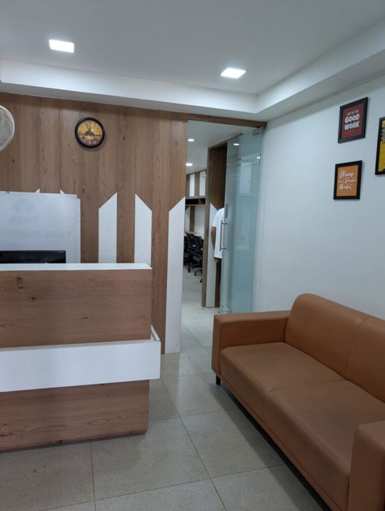 Living Room, sheladia-one-world-west Commercial Office Space 968 Sq.Ft. In Ambli Ahmedabad 10297558
