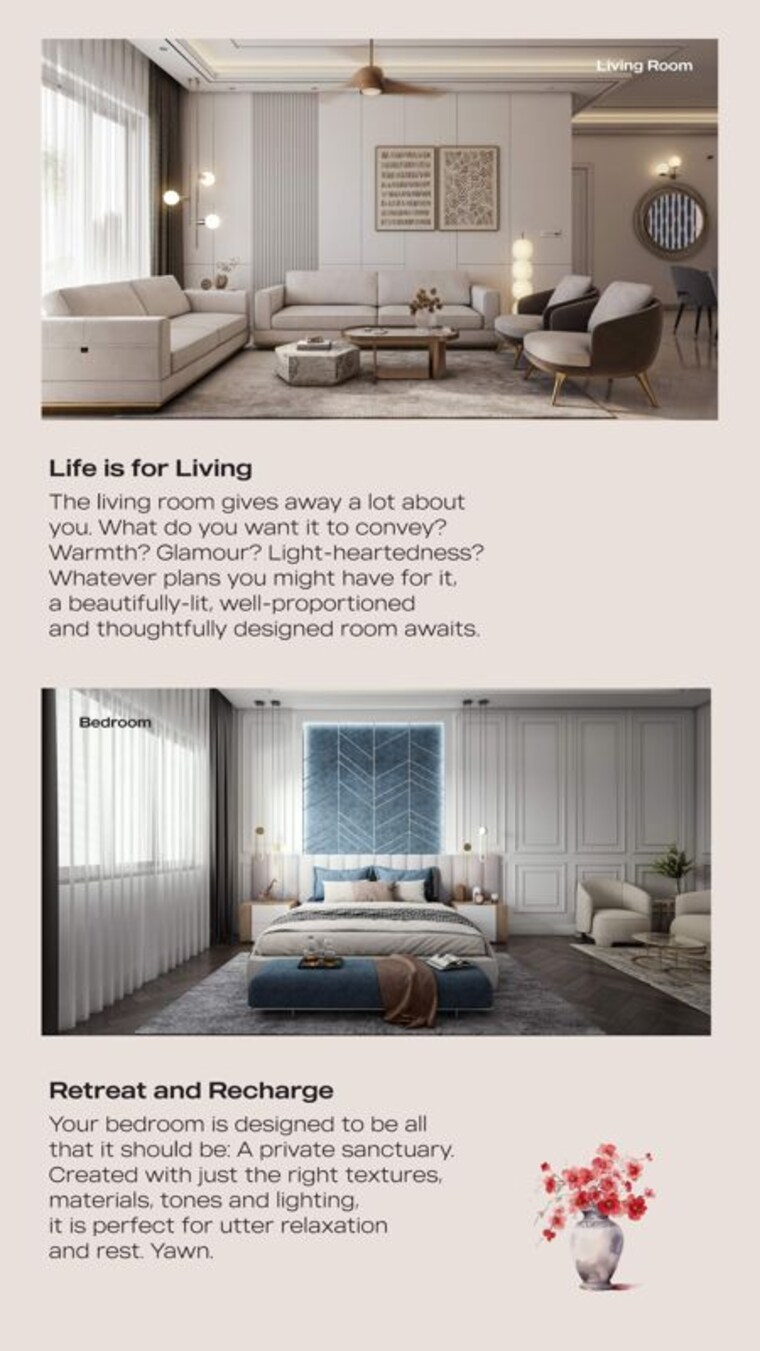 Exterior View, lansum-elena 3 Bedroom 3260 Sq.Ft. Apartment In Kokapet Hyderabad 10297533