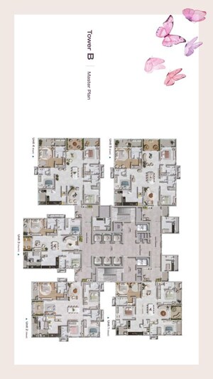Master Plan in 3 BHK Apartment at Lansum Elena, Kokapet – for Sale