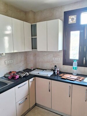 Kitchen in 3 BHK Builder Floor at East Of Kailash – for Rent