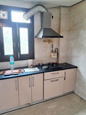 Kitchen in 3 BHK Builder Floor at East Of Kailash – for Rent