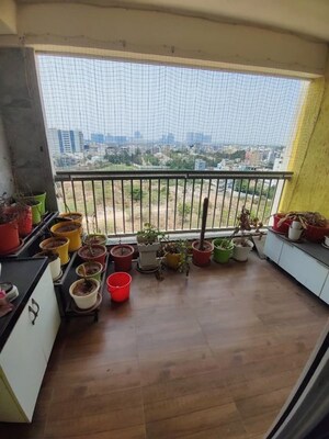 Balcony in 3 BHK Apartment at My Home Krishe, Financial District – for Sale