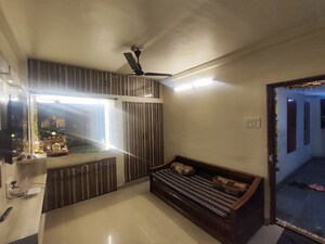 Living Room in 1 BHK Apartment at Swapnapurti CHS Kharghar, Kharghar – for Sale