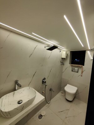 Bathroom in 1 RK Apartment at Dwarka Apartment Vile Parle East, Vile Parle East – for Rent