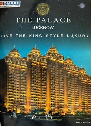 3 BHK Apartment – Exterior View View at Omaxe The Palace, Gomti Nagar - for Rent