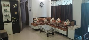 Living Room in 2 BHK Apartment at Panama Silver Stone, Handewadi – for Sale