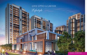 3 BHK Apartment – Exterior View View at Rishita Manhattan, Gomti Nagar - for Rent