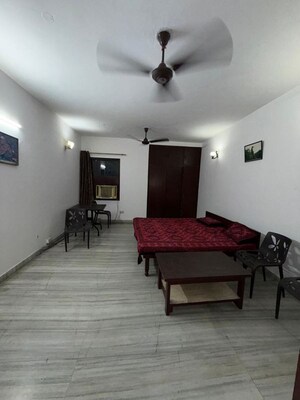 Bedroom in 1 BHK Builder Floor at Greater Kailash ii – for Rent