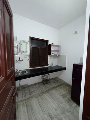 Kitchen in 1 BHK Builder Floor at Greater Kailash ii – for Rent