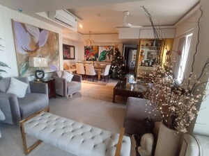 Living Room in 3 BHK Apartment at Lodha Seamont, Malabar Hill – for Sale