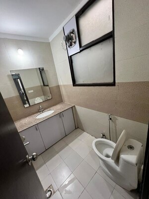 Bathroom in  Builder Floor at Agrim Apartment, Sector 43 – for Rent