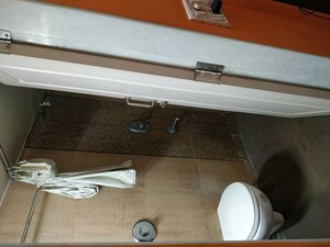 Bathroom in 3 BHK Apartment at Ganeshwadi – for Sale