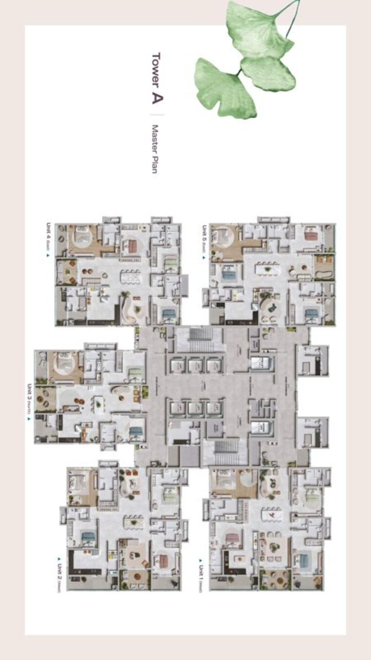 Floor Plan, lansum-elena 4 Bedroom 3775 Sq.Ft. Apartment In Kokapet Hyderabad 10297778