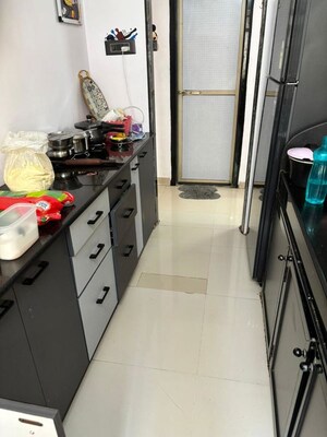 Kitchen in 1 BHK Apartment at Dheeraj Solitaire Malad, Malad West – for Sale