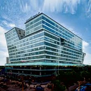  Office Space – Exterior View View at Shivalik Shilp, Sanidhya - for Rent