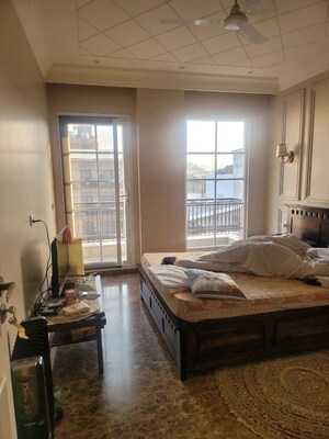 Living Room in 3 BHK Builder Floor at Sushant Lok I – for Sale