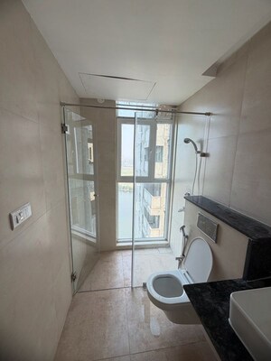 Bathroom in 2 BHK Apartment at Aliens Space Station, Tellapur – for Rent