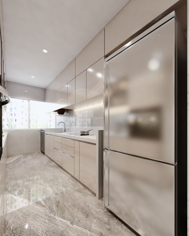 Kitchen, dadar-manish-market 2 Bedroom 1050 Sq.Ft. Apartment In Dadar West Mumbai 10297922