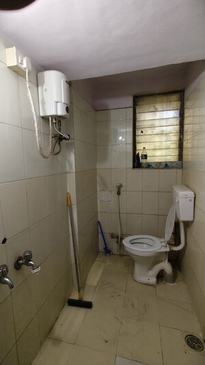 Bathroom in 1 RK Apartment at Satellite Garden, Goregaon East – for Rent