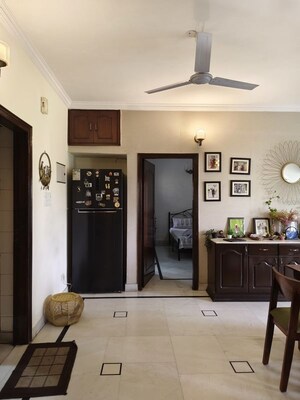 Living Room in 2 BHK Builder Floor at Alaknanda – for Rent