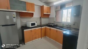 Kitchen in 3 BHK Apartment at Hiranandani Heritage Tower, Powai – for Rent