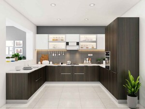 Kitchen in 3 BHK Apartment at Ambala Highway – for Sale