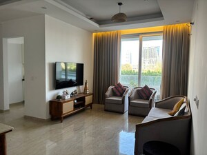 Living Room in 2 BHK Apartment at Omaxe Lake, North Mullanpur – for Sale