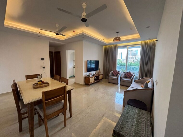 Living Room, omaxe-lake 2 Bedroom 1280 Sq.Ft. Apartment In North Mullanpur Chandigarh 10297930