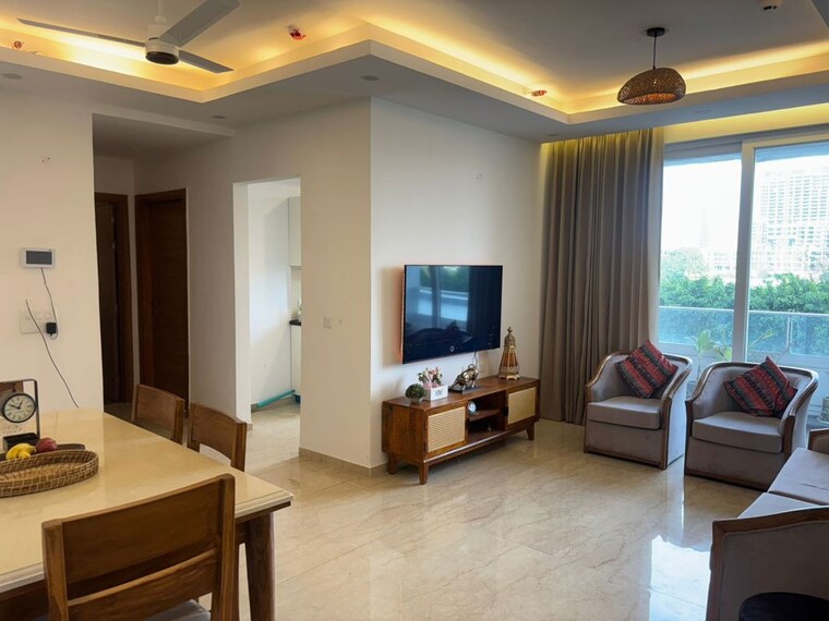 Living Room, omaxe-lake 2 Bedroom 1280 Sq.Ft. Apartment In North Mullanpur Chandigarh 10297930