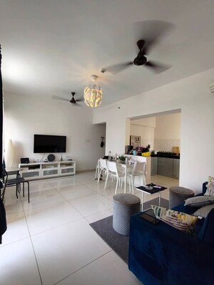 Living Room in 2 BHK Apartment at Avon Vista, Balewadi – for Rent