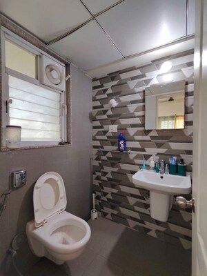 Bathroom in 2 BHK Apartment at Avon Vista, Balewadi – for Rent