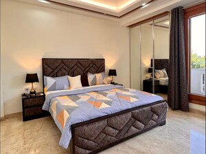 Bedroom in 4 BHK Builder Floor at South Extension ii – for Rent
