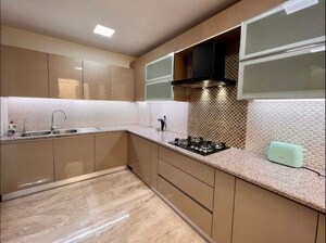 Kitchen in 4 BHK Builder Floor at South Extension ii – for Rent