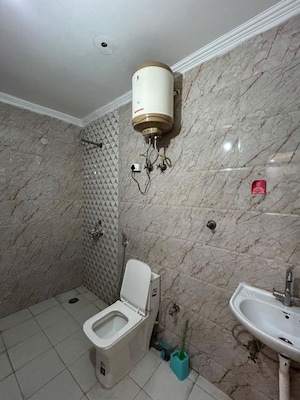 Bathroom in 2 BHK Apartment at Saket – for Rent