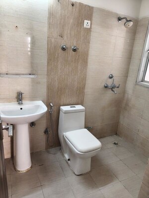 Bathroom in 2.5 BHK Apartment at Hawelia Valencia Homes, Sector 1 Greater Noida – for Rent