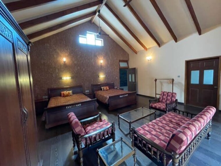 Living Room, hollywood-town 4 Bedroom 7230 Sq.Ft. Villa In International Airport Road Bangalore 10026549