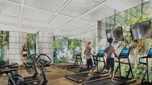 Gym in 3 BHK Apartment at Runwal The Residence, Malabar Hill – for Sale