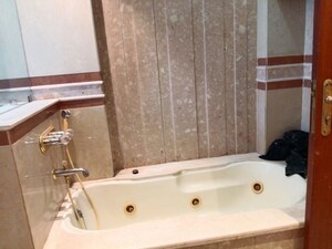 Bathroom in 4 BHK Apartment at Chakala – for Rent