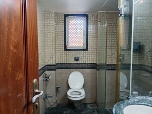 Bathroom in 4 BHK Apartment at Chakala – for Rent