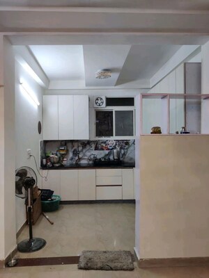 Kitchen in 2.5 BHK Apartment at Aditya Mega City, Vaibhav Khand – for Rent
