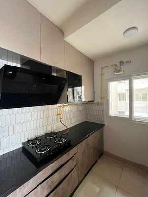 Kitchen in 2 BHK Apartment at DNR Highline, Rajaji Nagar – for Rent