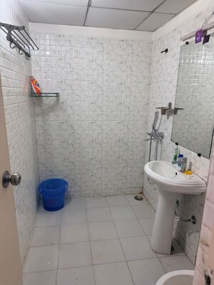 Bathroom in 2 BHK Apartment at Gaur City 2 - 16th Avenue, Sector 16c Greater Noida – for Rent
