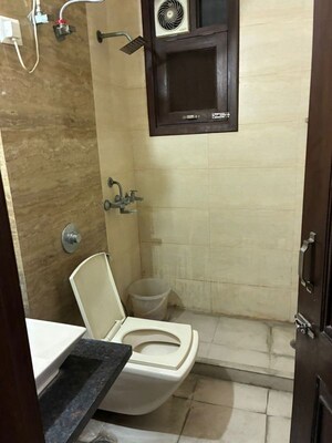 Bathroom in 2.5 BHK Builder Floor at Rajouri Garden – for Rent