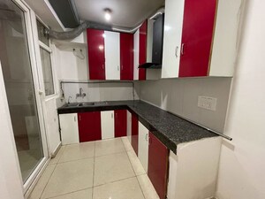 Kitchen in 3 BHK Apartment at Mapsko Krishna Apra Gardens, Vaibhav Khand – for Rent
