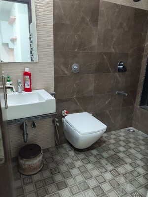 Bathroom in 2 BHK Apartment at Regency Anantam, Dombivli East – for Rent