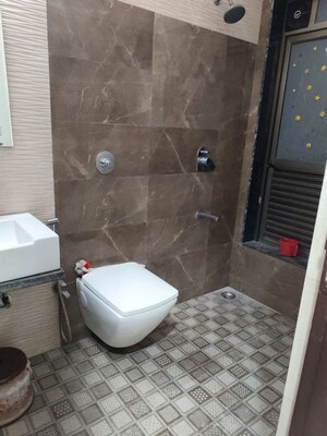 Bathroom in 2 BHK Apartment at Regency Anantam, Dombivli East – for Rent