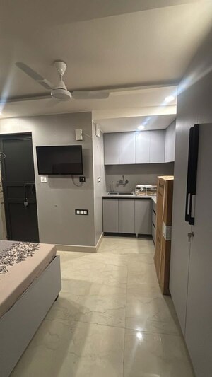 Kitchen in 3 BHK Builder Floor at Rajouri Garden – for Rent