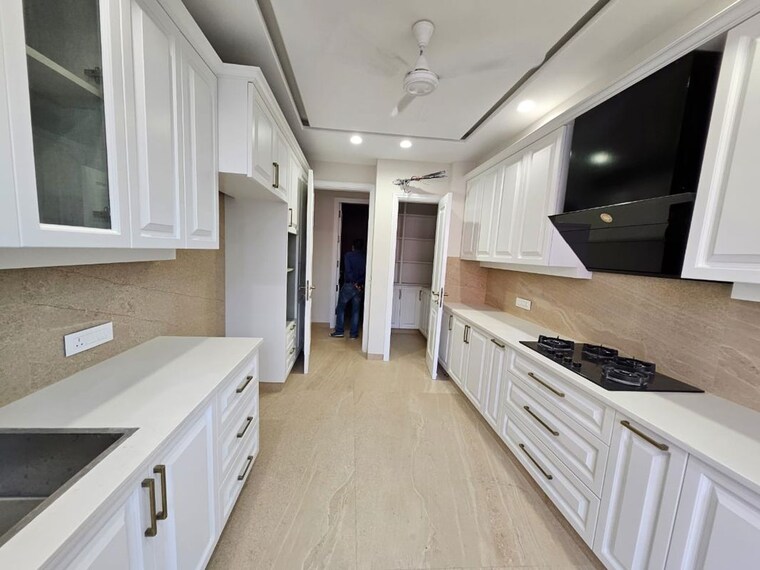 Kitchen, mansa devi 4 Bedroom 4500 Sq.Ft. Builder Floor In Mansa Devi Panchkula 10298458