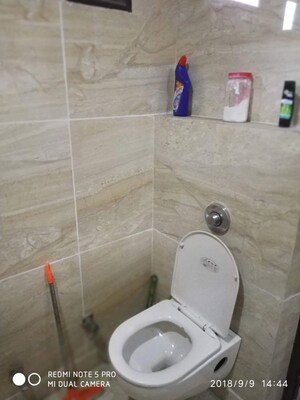 Bathroom in 4 BHK Builder Floor at Rajouri Garden – for Rent